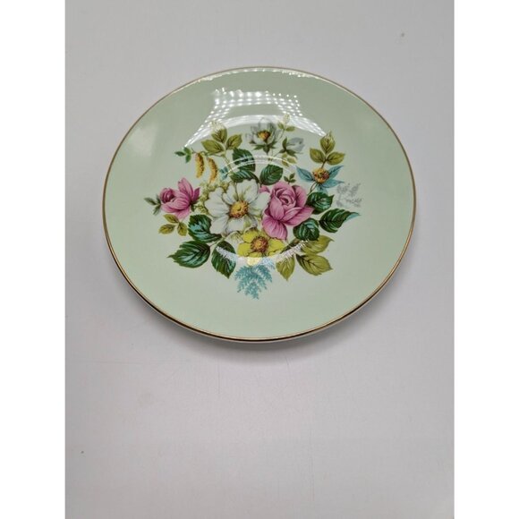 Royal Grafton AB Jones English Bone China Floral Teacup & Saucer - Picture 15 of 17